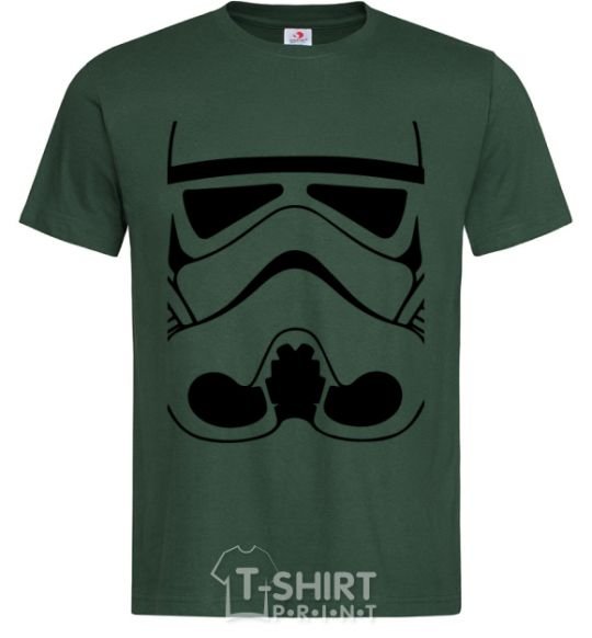 Men's T-Shirt Stormtrooper face bottle-green фото