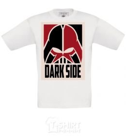 Kids T-shirt Dark side White фото