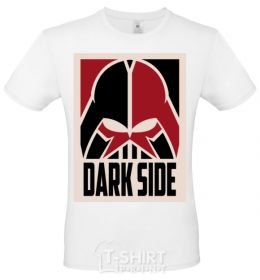 Men's T-Shirt Dark side White фото