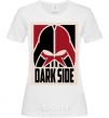 Women's T-shirt Dark side White фото