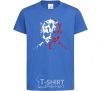 Kids T-shirt Darth Maul royal-blue фото