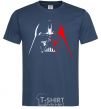 Men's T-Shirt Darth Vader white and red navy-blue фото