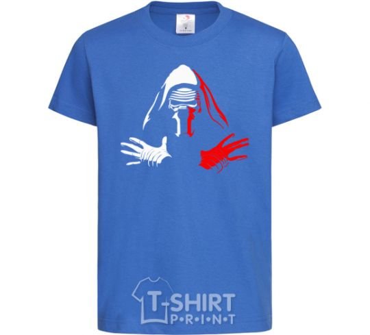 Kids T-shirt Kylo Ren royal-blue фото