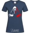 Women's T-shirt Kylo Ren navy-blue фото