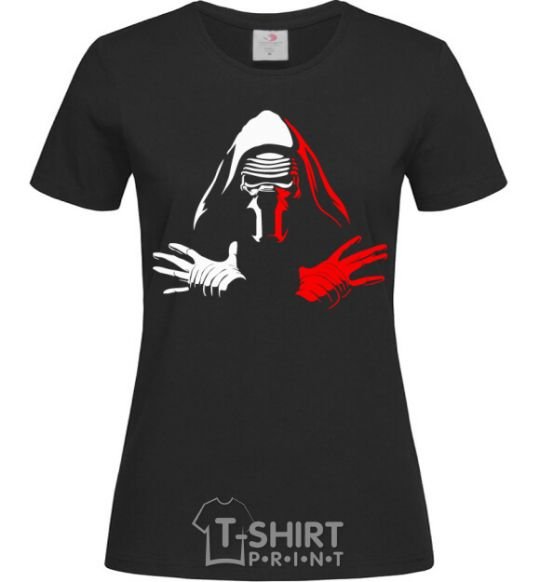 Women's T-shirt Kylo Ren black фото