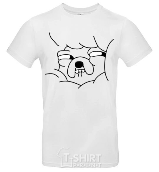 Men's T-Shirt Happy Jake White фото