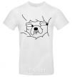 Men's T-Shirt Happy Jake White фото