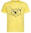 Men's T-Shirt Happy Jake cornsilk фото