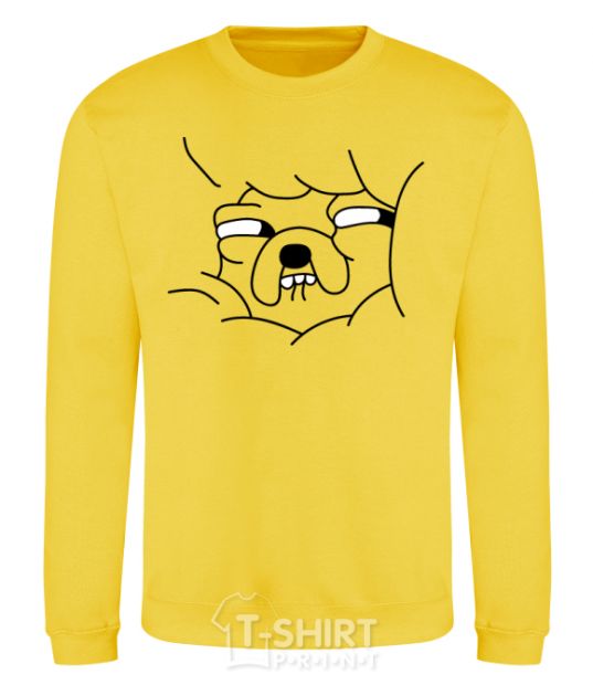 Sweatshirt Happy Jake yellow фото