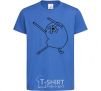 Kids T-shirt A very happy Jake royal-blue фото