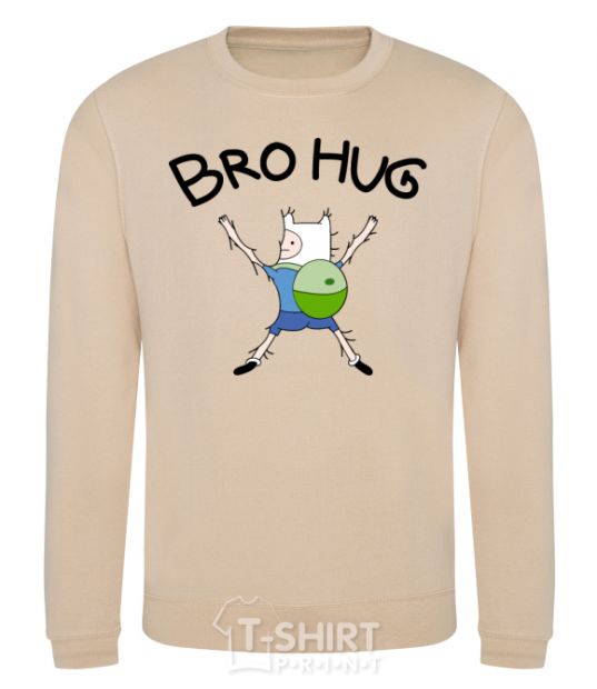 Sweatshirt Bro hug sand фото