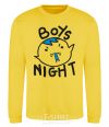 Sweatshirt Boys night yellow фото