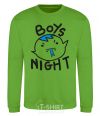 Sweatshirt Boys night orchid-green фото
