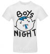 Мужская футболка Boys night Белый фото