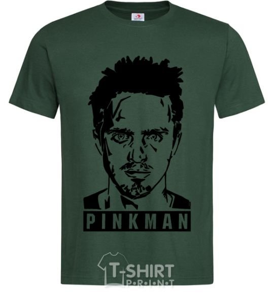 Men's T-Shirt Pinkman bottle-green фото