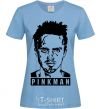 Women's T-shirt Pinkman sky-blue фото