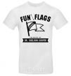 Men's T-Shirt Fun with flags White фото