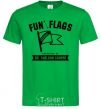 Men's T-Shirt Fun with flags kelly-green фото