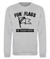 Sweatshirt Fun with flags sport-grey фото