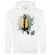 Men`s hoodie Aron Paul White фото