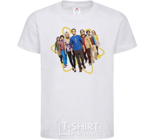 Детская футболка The Big Bang Theory Белый фото