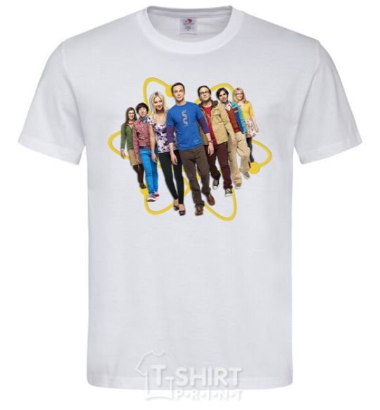 Men's T-Shirt The Big Bang Theory White фото