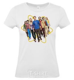 Women's T-shirt The Big Bang Theory White фото
