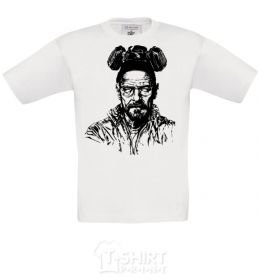 Kids T-shirt Walter White White фото