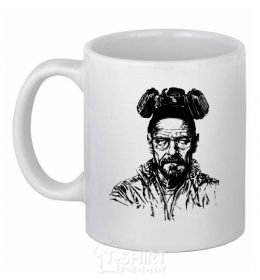 Ceramic mug Walter White White фото