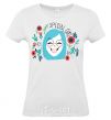 Women's T-shirt Special girl White фото