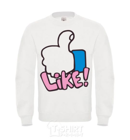 Sweatshirt Like White фото