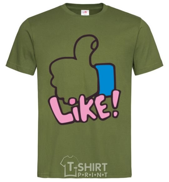 Men's T-Shirt Like millennial-khaki фото