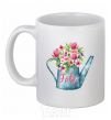 Ceramic mug Fate White фото