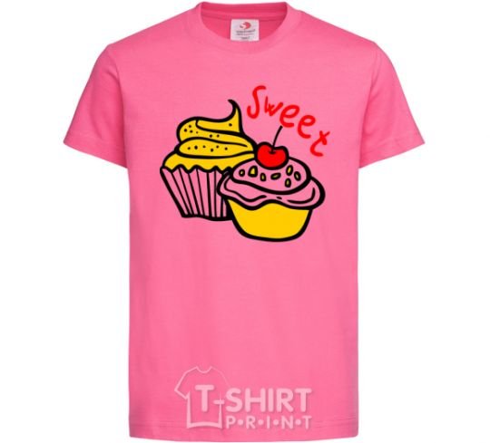 Kids T-shirt Sweet cakes heliconia фото