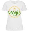 Женская футболка Veggie Белый фото