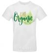 Мужская футболка Like organic Белый фото