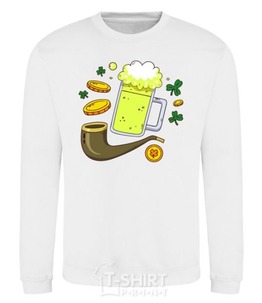 Sweatshirt Irish things White фото