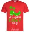 Men's T-Shirt It's your lucky day red фото