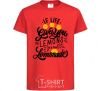 Kids T-shirt If life gives you lemons then make lemonade red фото