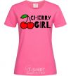 Women's T-shirt Cherry girl heliconia фото