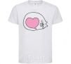 Kids T-shirt Lovely kitten White фото