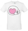 Men's T-Shirt Lovely kitten White фото