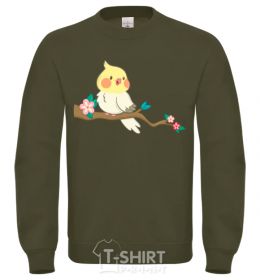 Sweatshirt Girl parrot sand фото