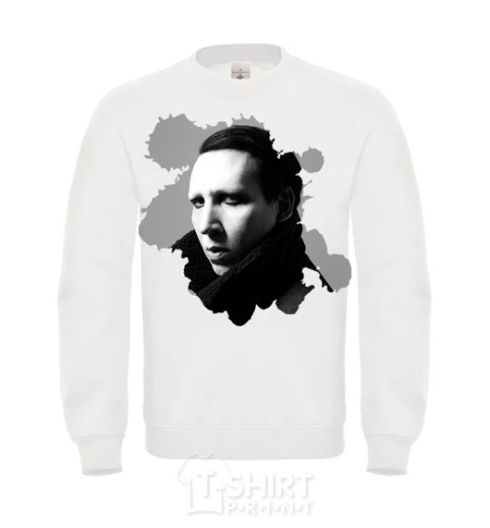 Sweatshirt Мэрилин Мэнсон чб White фото