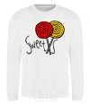 Sweatshirt Sweets lolly White фото