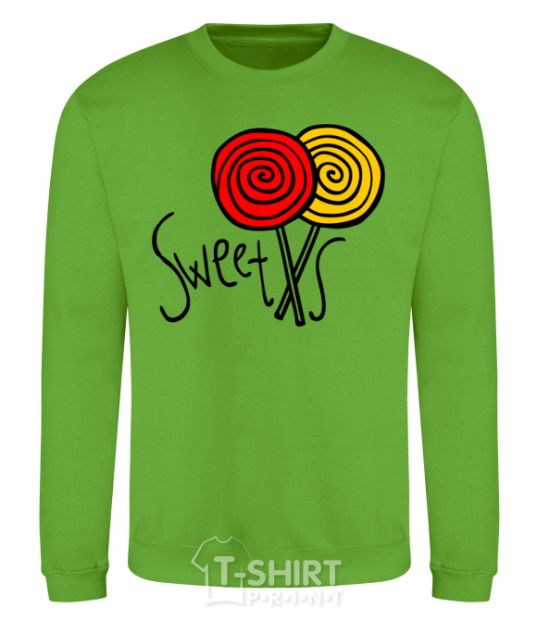 Sweatshirt Sweets lolly orchid-green фото