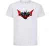 Kids T-shirt Angry batman White фото