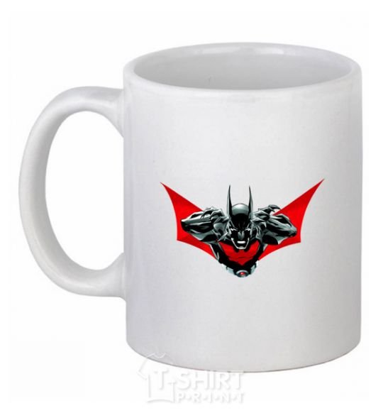 Ceramic mug Angry batman White фото