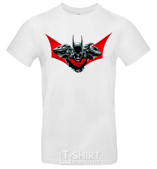 Men's T-Shirt Angry batman White фото