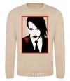 Sweatshirt Marilyn Manson black and red sand фото